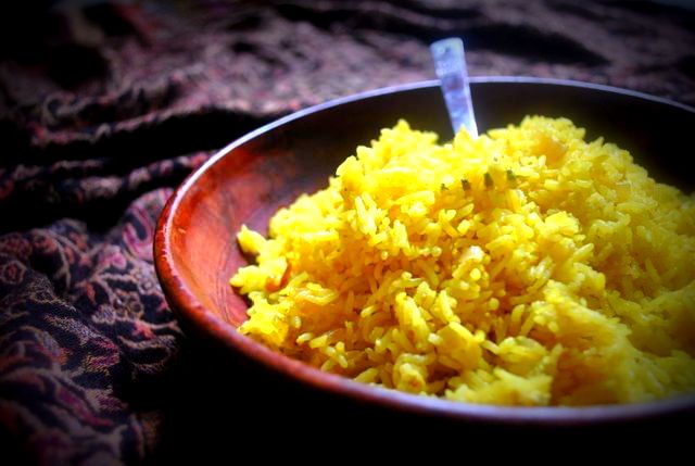 rice with palm oil recipe